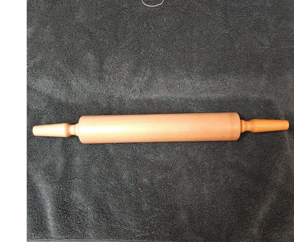 Hardwood Vintage Rolling Pin Circa 1950s - 1960s